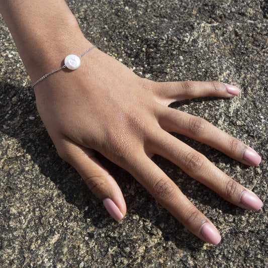 Bracelet parle nacrée