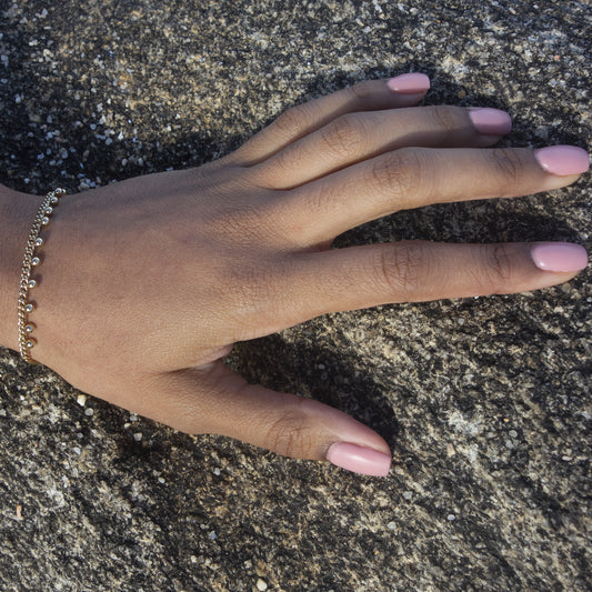 Bracelet en perles fines