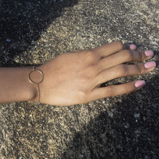 Bracelet grand anneau