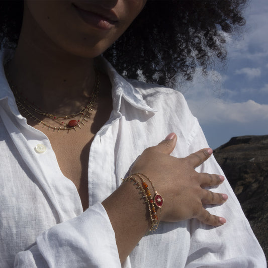 Bracelet trio de chaines