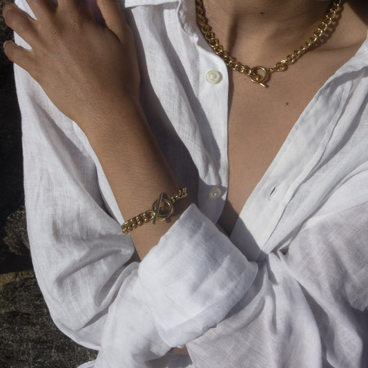 Collier chaine d'ancre