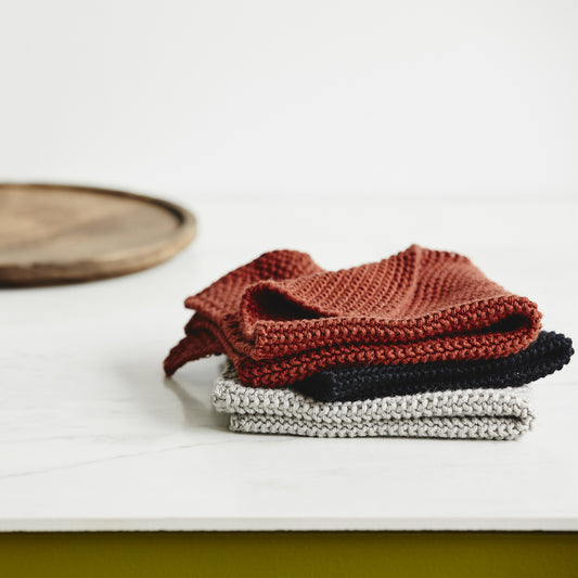 Lot 2 serviettes de table bordeaux 