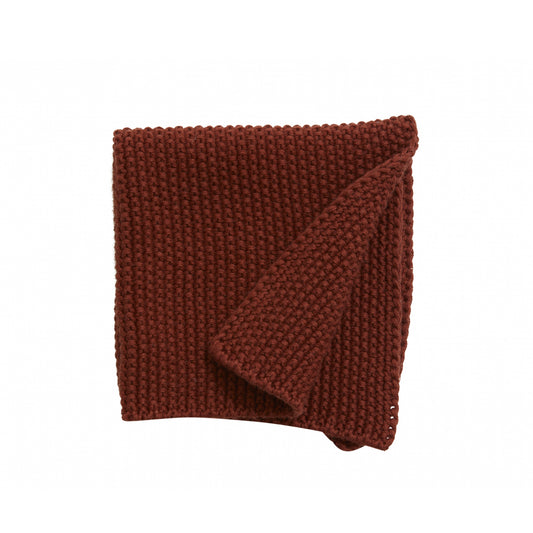 Lot 2 serviettes de table bordeaux