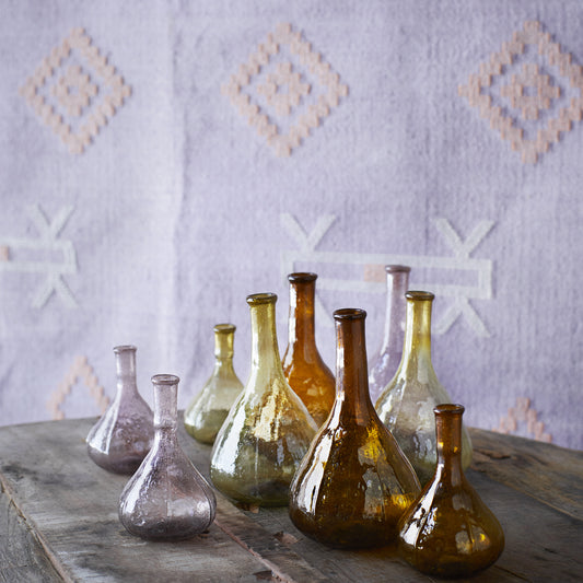 Vase en verre recyclé